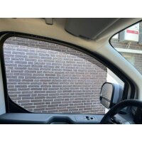 Regen und Windabweiser - Rauchgrau für Ford  Nugget V710 - Climair