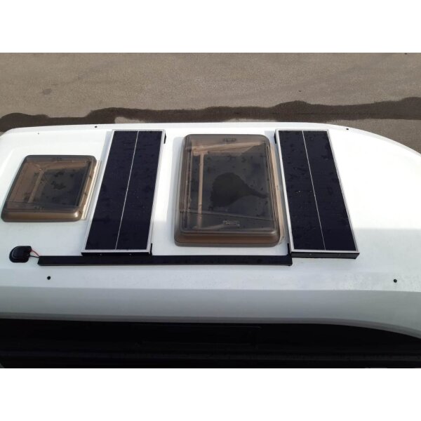 Solaranlage 120 Wp Komplettsystem Nugget und Nugget Plus Hochdach - Mit Montage