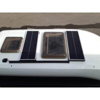 Solaranlage 120 Wp Komplettsystem Nugget und Nugget Plus Hochdach - Mit Montage