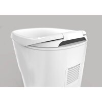 Clesana C1 – wasserlose Camping Toilette mit Rundsockel - Mit Montage