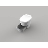 Clesana C1 – wasserlose Camping Toilette mit Rundsockel - Mit Montage