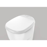 Clesana C1 – wasserlose Camping Toilette mit Rundsockel - Mit Montage