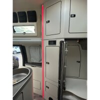 Carbest LED-Band, rot, grün, blau, warmweiß, IP65, 10mm, 12V / 10W/m - Mit Montage