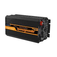 Sinus Wechselrichter 1500 Watt 12 V - Mit Montage im Nugget V362