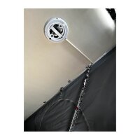 MaxxFan Dome Plus, 12V, schwarz, Dachlüfter Wohnmobil mit LED - Ohne Montage