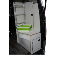 Toilettensitzabdeckung 3.0 in weiß für die Original-Toilette des Ford Nugget Plus - Ohne Montage