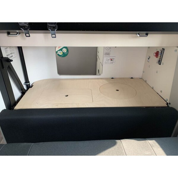 Abdeckplatte Staufach Frischwassertank