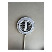 MaxxFan Dome Plus, 12V, schwarz, Dachlüfter Wohnmobil mit LED - Mit Montage