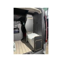 Toilettensitzabdeckung 3.0 in schwarz für die Original-Toilette des Ford Nugget Plus - Ohne Montage - Schwarz