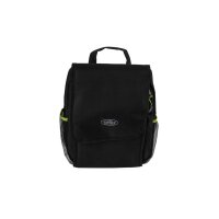 Camping Organizer Tessa Wash, Schwarz/Lime