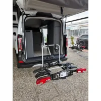 Uebler Kupplungsträger H21 Z, 90° Abklappbar, Zahnband für 2 Fahrräder