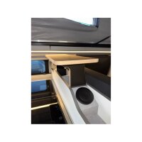 Thekenregal für die Küche im Nugget (V710, ab 2024), schwarz