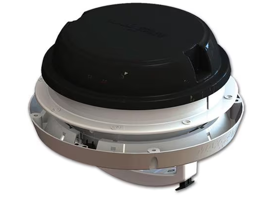 Maxxair Maxxfan Dome Plus Dachlüfter, 12V, schwarz, mit LED