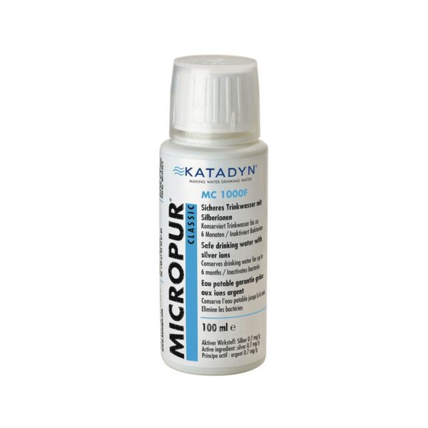 Katadyn Micropur Classic MC 1000F Trinkwasserentkeimer, 100ml