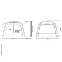 Outdoor Revolution Busvorzelt Cayman Air
