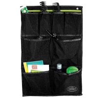 Camping Organizer Tessa Maxi, schwarz/lime Ösen und...