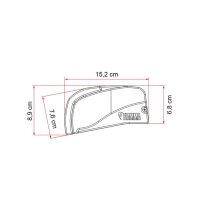Fiamma Markise F40 für VW T5/T6 ohne Dachschiene