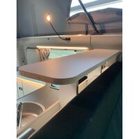 Thekenregal für die Küche im Nugget V362, weiß