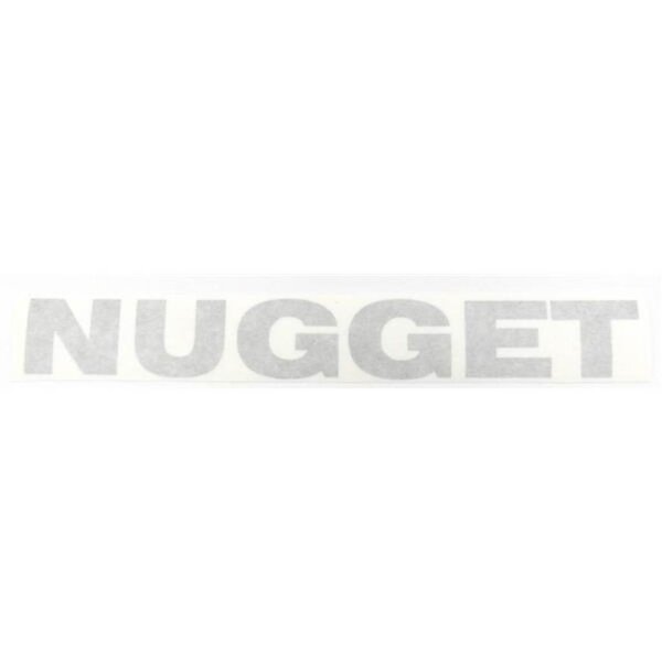 Schriftzug Nugget Anthrazit Heckklappe