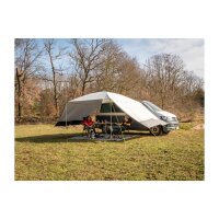 Mauritius Premium Sonnenvordach, 300x300x190 cm, hellgrau