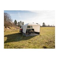 Mauritius Premium Sonnenvordach, 300x300x190 cm, hellgrau