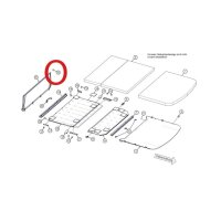 Halter für Absturzsicherung / Bettnetz