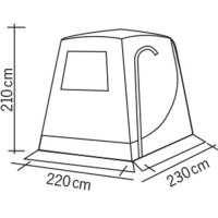 Heckzelt Trapez Premium