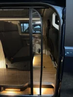 Insektenschutz-Schiebetür für Ford Nugget V710 - Mit Montage - Mit Plexiglasscheibe