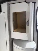 Toiletten-Nachrüstung mit Schranklösung für Ford Nugget V710 L2